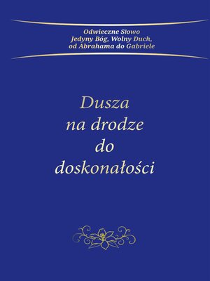 cover image of Dusza na drodze do doskonałości
